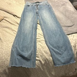 Nasty Gal wide leg jeans